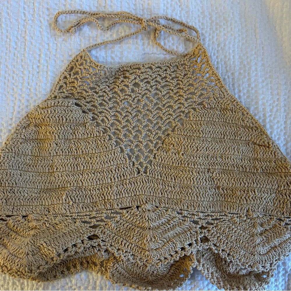 Crochet Halter Top - Cotton On